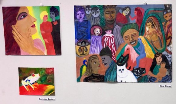 Senior Center Art Salon, Loving Creativity Senior Center Art Salon, Loving Creativity